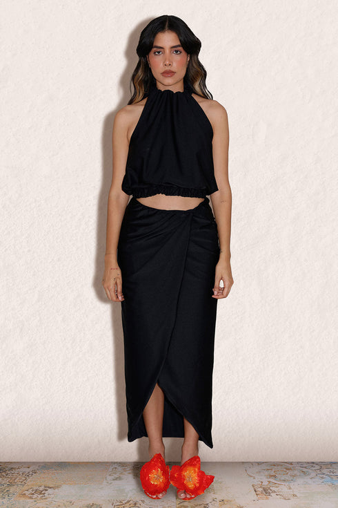 Sakhn Skirt Black