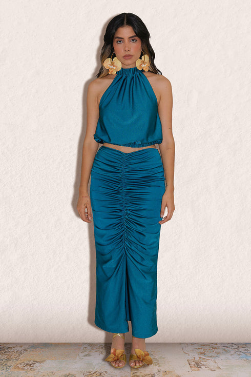 Badia Top Emerald Green