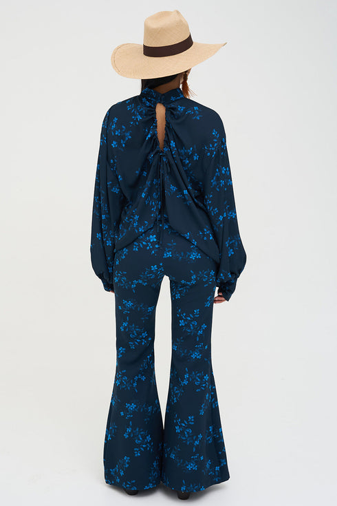 Zephira Navy Floral Pant