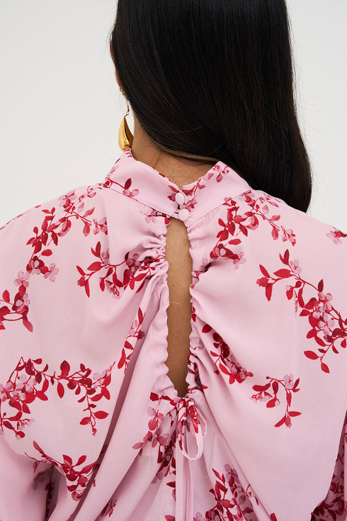 Amanza Pink Floral Top