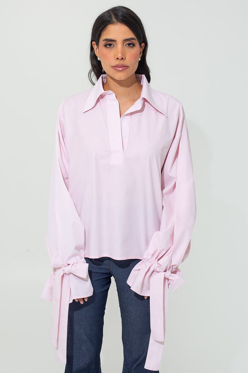 Solaya Pink Top